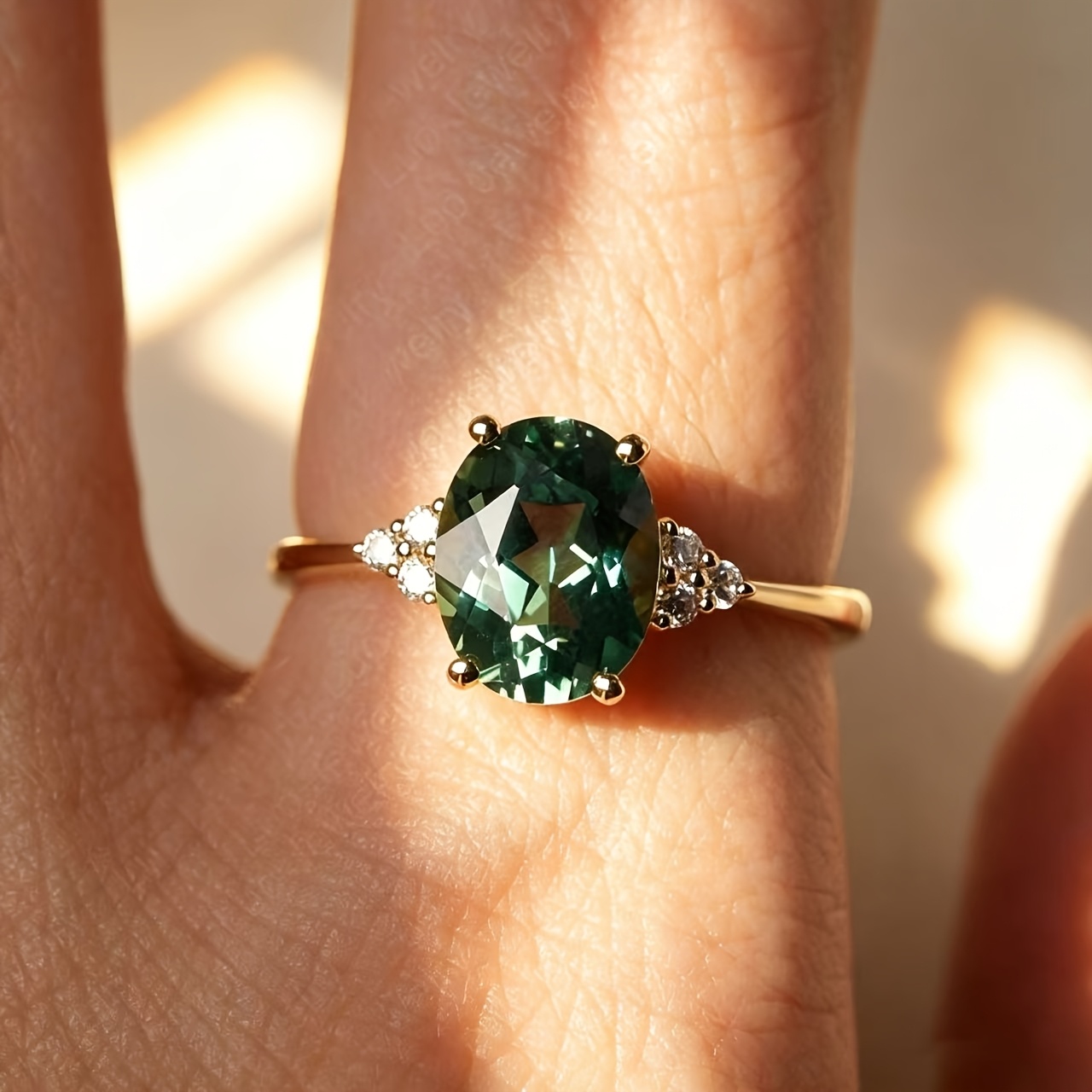 Copper Micro-Pave Unisex Ring — Elegant Gift